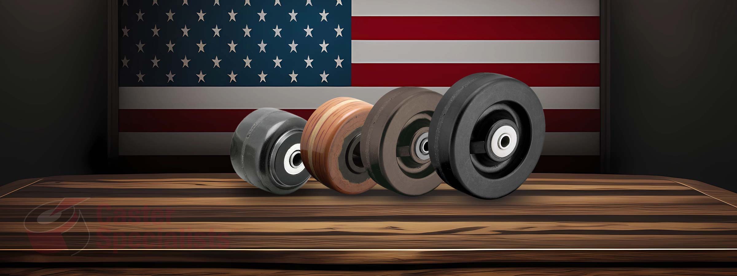 SCC 12-Inch Phenolic Wheel With Roller Bearing – 3/4" Bore, 3500 Lbs Capacity, Heavy-Duty Caster Replacement Wheel