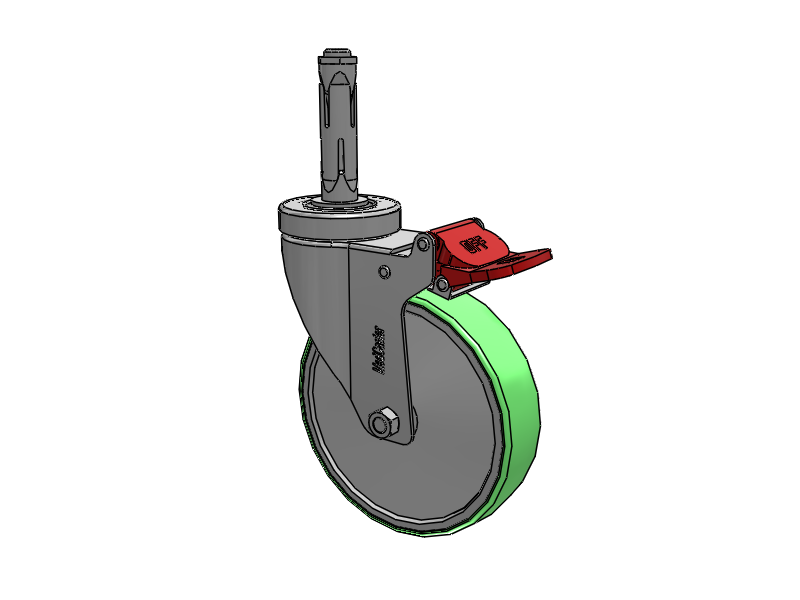 SX05AMN125TLXRN1 MedCaster Caster