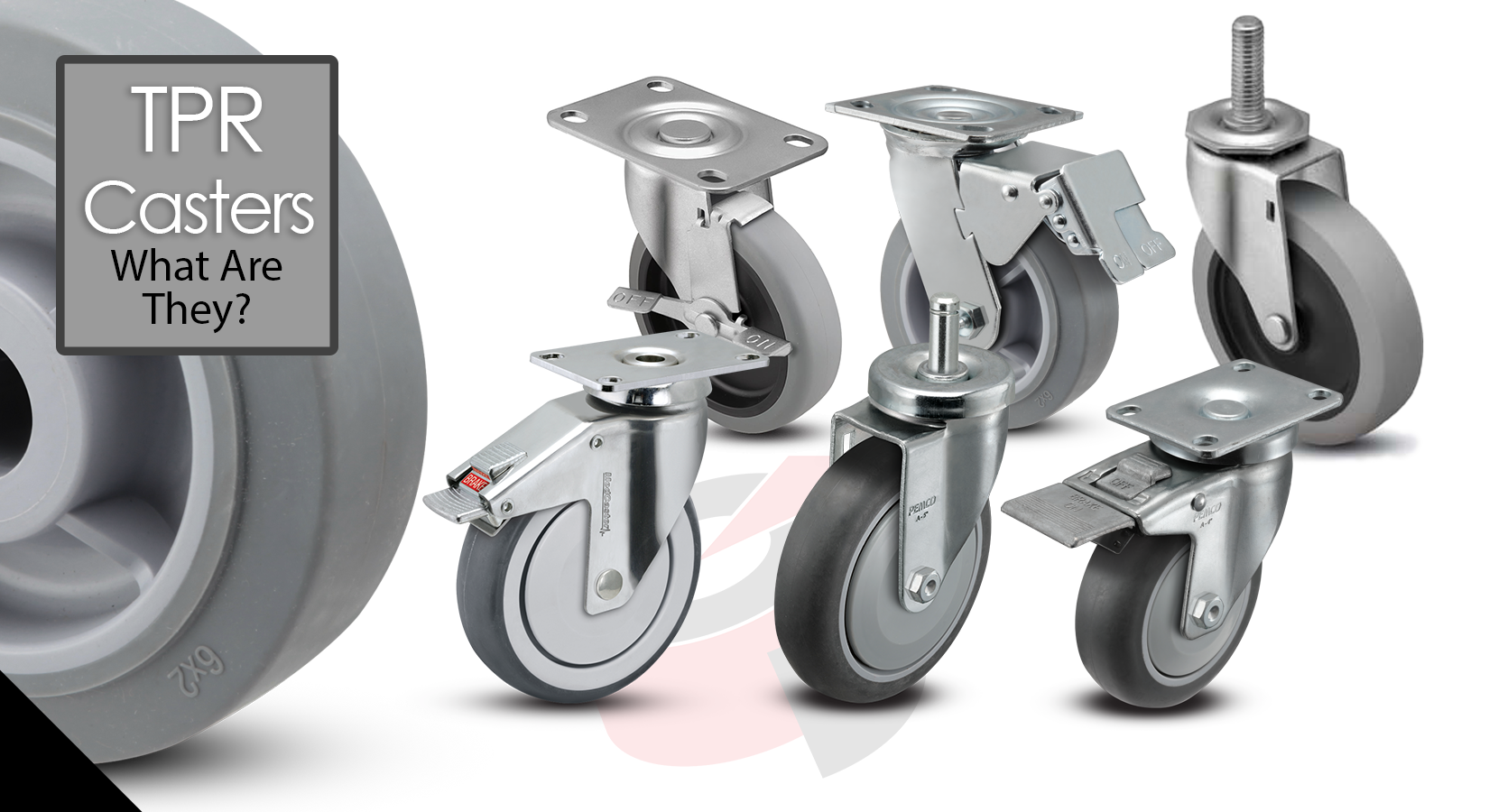 Thermoplastic Rubber Casters Are They Right for Me?