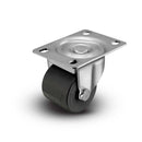 2" Low-Profile Polyolefin Caster with 2-5/8"x3-3/4" Plate