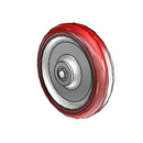 4" x 0.875" Polyurethane Hi-Tech Wheel - 1.00004.91