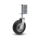 Outdoor Heavy-Duty Gate Caster with Semi-Pneumatic Wheel