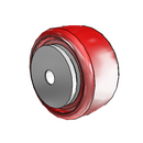 2.5" x 1.25" Polyurethane Hi-Tech Wheel - 2.00002.95 TG1