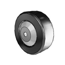 3.5" x 1.25" Polyolefin Wheel - 2.00003.53 TG1