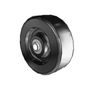 3.5" x 1.25" Polyolefin Wheel - 2.00003.55