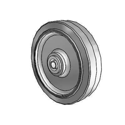 5" x 1.25" Performa Wheel - 2.00005.441