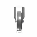5"x1.25" Performa Delrin Bearing Rigid Caster with 2.6875"x3.625" Plate