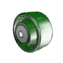 3" x 1.5" Cast Iron Wheel - 3.00003.105