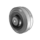 4" x 1.5" Performa Conductive Wheel - 3.00004.445 COND