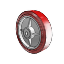 6" x 1.5" Polyurethane Hi-Tech Wheel - 3.00006.905