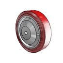 6" x 1.5" Polyurethane Hi-Tech Wheel - 3.00006.905 TG1