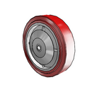 6" x 1.5" Polyurethane Hi-Tech Wheel - 3.00006.909 TG1