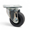 2.03356.42 Colson Swivel Caster with Black Wheel