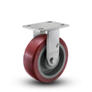 4"x2" USA HI-TECH Easy-Roll Polyurethane Rigid Caster | 720 lb