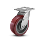 5"x2" USA HI-TECH Easy-Roll Polyurethane Swivel Caster | 900 lb