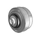 3" x 1.5" Performa Conductive Wheel - 4.00003.445 COND