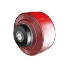 3" x 1.5" Polyurethane Hi-Tech Wheel - 4.00003.919