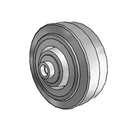 4" x 1.5" Performa Wheel - 4.00004.445