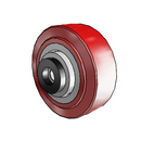 4" x 1.5" Polyurethane Hi-Tech Wheel - 4.00004.919 TG1