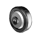 5" x 1.5" Phenolic Wheel - 4.00005.319 TG1