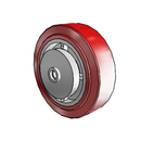 5" x 1.5" Polyurethane Hi-Tech Wheel - 4.00005.915 TG1