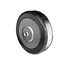 6" x 1.5" Phenolic Wheel - 4.00006.315 TG1