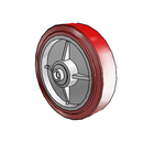 6" x 1.5" Polyurethane Hi-Tech Wheel - 4.00006.915