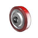 6" x 1.5" Polyurethane Hi-Tech Wheel - 4.00006.919 TG1