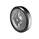 8" x 1.5" Performa Hand Truck Wheel - Center Hub for 3/4" Axle