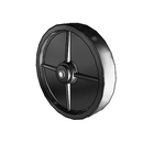 8" x 1.5" Polyolefin Wheel - 4.00008.812