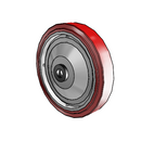 8" x 1.5" Polyurethane Hi-Tech Wheel - 4.00008.919 TG1