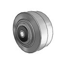 4" x 2" Performa Wheel - 5.00004.459