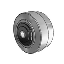 4" x 2" Performa Conductive Wheel - 5.00004.459 COND