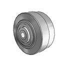 4" x 2" Performa Wheel - 5.00004.4P5