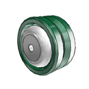 4" x 2" V-Groove Wheel - 5.00004.739 TG1