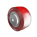 4" x 2" Polyurethane Hi-Tech Wheel - 5.00004.925 TG1
