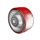 4" x 2" Moldon Polyurethane (Aluminum Core) Wheel - 5.00004.935