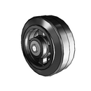 5" x 2" Moldon Rubber Wheel - 5.00005.645.7