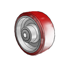 5" x 2" Moldon Polyurethane (Aluminum Core) Wheel - 5.00005.935