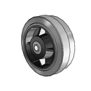 6" x 2" Performa Conductive Wheel - 5.00006.455 COND