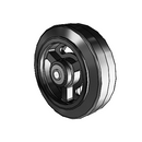 6" x 2" Moldon Rubber Wheel - 5.00006.645.7