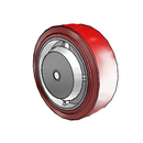 6" x 2" Polyurethane Hi-Tech Wheel - 5.00006.925 TG1