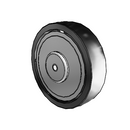 8" x 2" Polyolefin Wheel - 5.00008.835 TG1
