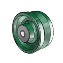 6" x 3" V-Groove Wheel - 7.00006.789