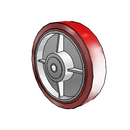 10" x 2.5" Polyurethane Hi-Tech Wheel - 7.00010.951