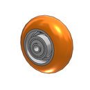 5" x 2" CG-MAX Orange Wheel - AN0522808MAX