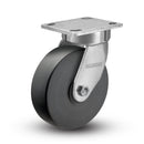 9.5" Height Kingpinless 8"x2" Trionix Nylon Caster with 4"x4.5" Plate