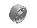 4" x 2" CA Cast Iron Wheel - CA0420108