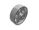 5" x 1.5" CA Cast Iron Wheel - CA0510112