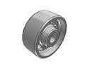 5" x 2.125" CA Cast Iron Wheel - CA0530116